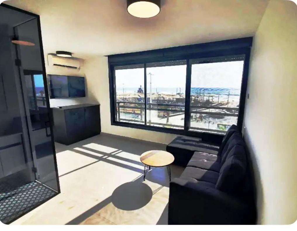 Ferienwohnung Ryo 11 דירת נופש חדשה על חוף הים נוף לים Bat Yam Exterior foto